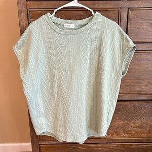 GUC First Love Sage Sweater Size Small